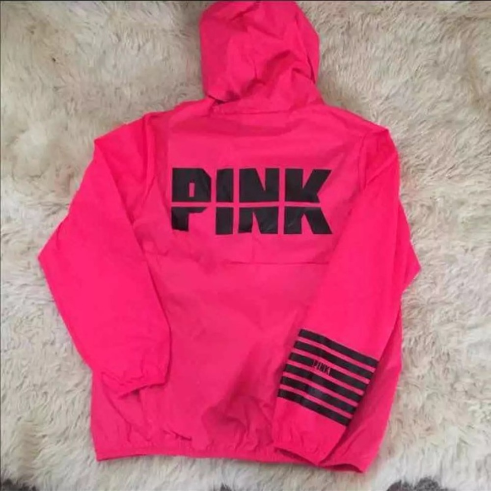 ‼️SOLD‼️Rare VS pink windbreaker anorak