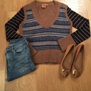 Tory Burch v neck sweater
