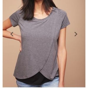 Motherhood Maternity Tulip Nursing Shirt