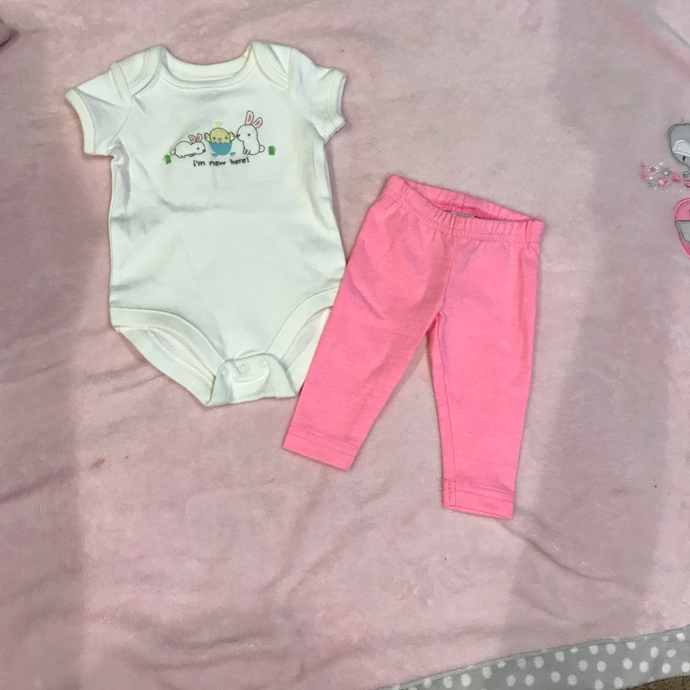 Bunny and chick Matching set