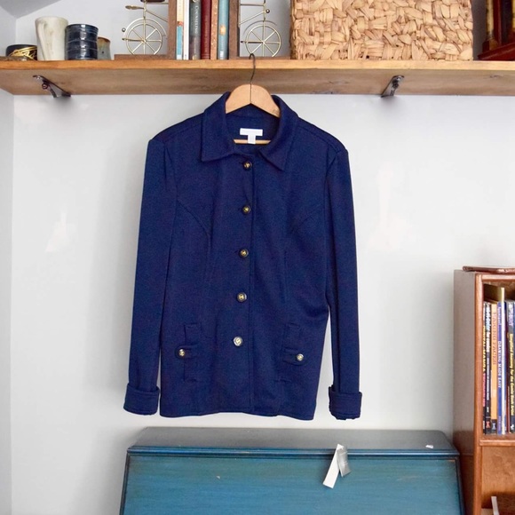 Charter Club Jackets & Blazers - 🆕NWT Charter Club Jacket Dark Navy Jacket