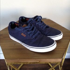 Men's Vans Low Lace-Up Navy Blue Size 9