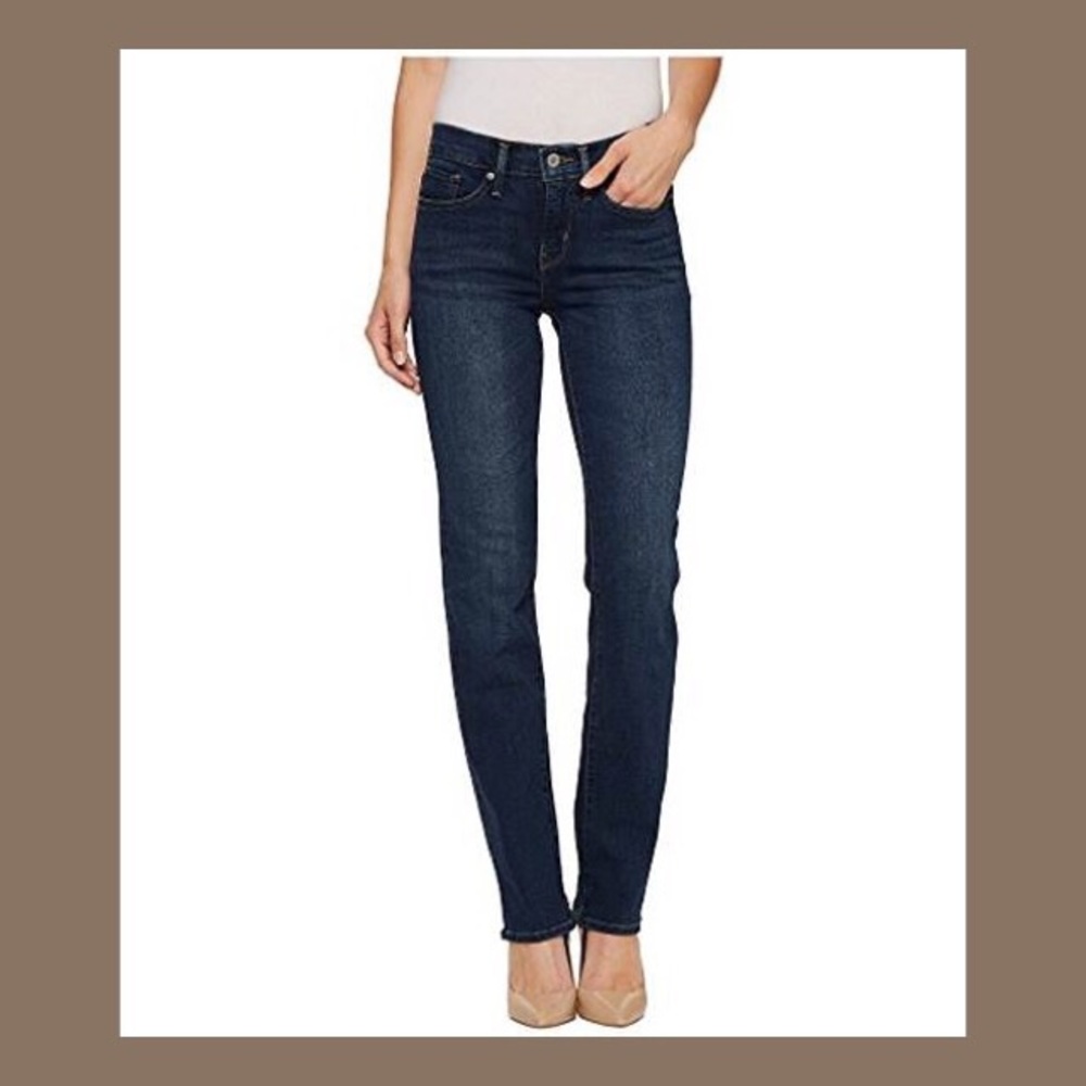 Levi’s Perfectly Slimming 512 Straight Leg Jeans
