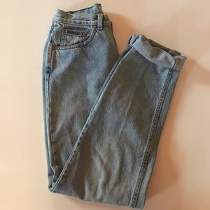 CK vintage “mom jeans”