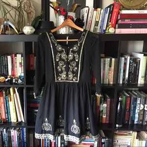 Free People mini  baby doll dress