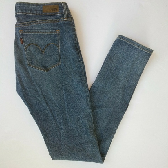Levi's Modern Rise Skinny Demi Curve Jeans size 6 - Picture 1 of 5