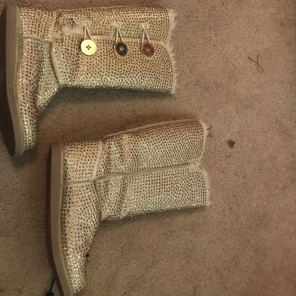 Mascotte Rhinestone Glitter boots