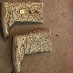 Mascotte Rhinestone Glitter boots