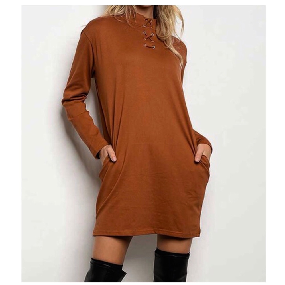 Rust Tunic Dress