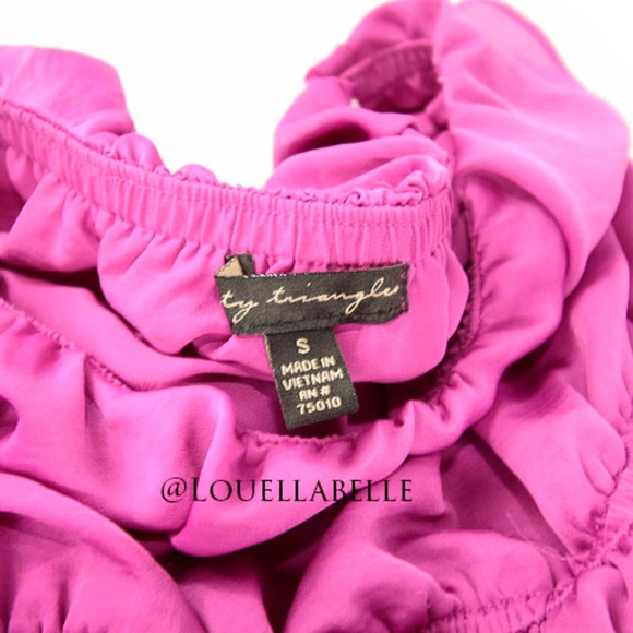 City Triangles Purple Strapless Dress Size Small - Picture 2 of 2