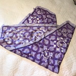 COACH Designer Scarf