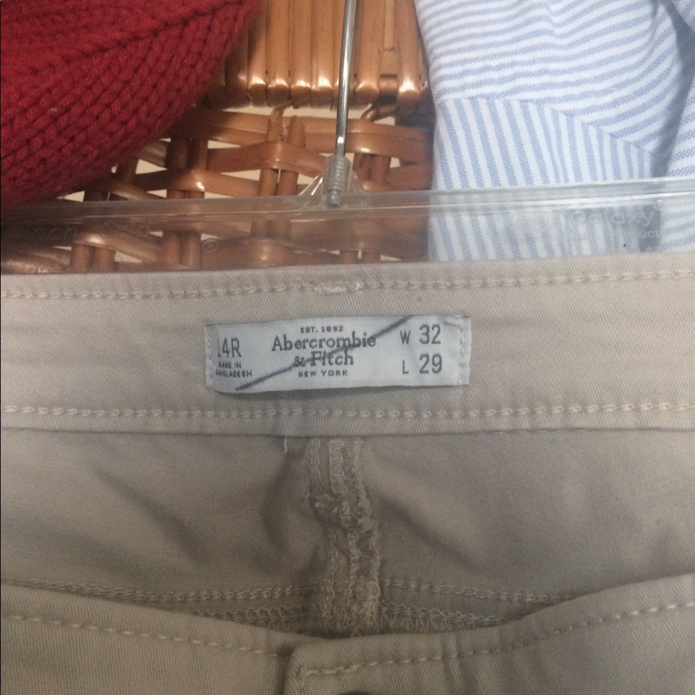 A&F Khakis 14R