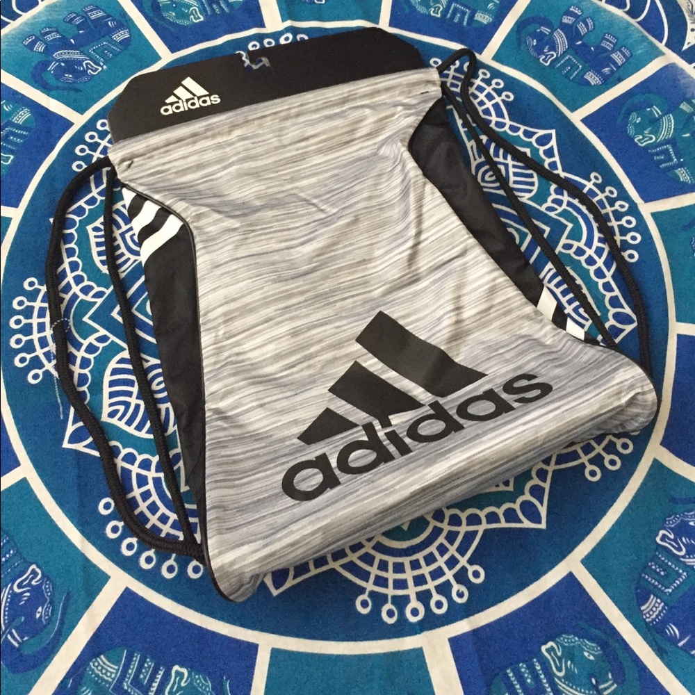 Brand New Adidas Drawstring Backpack
