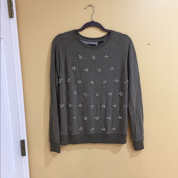 SOLD Embellished sweatshirt - Picture 3 of 5