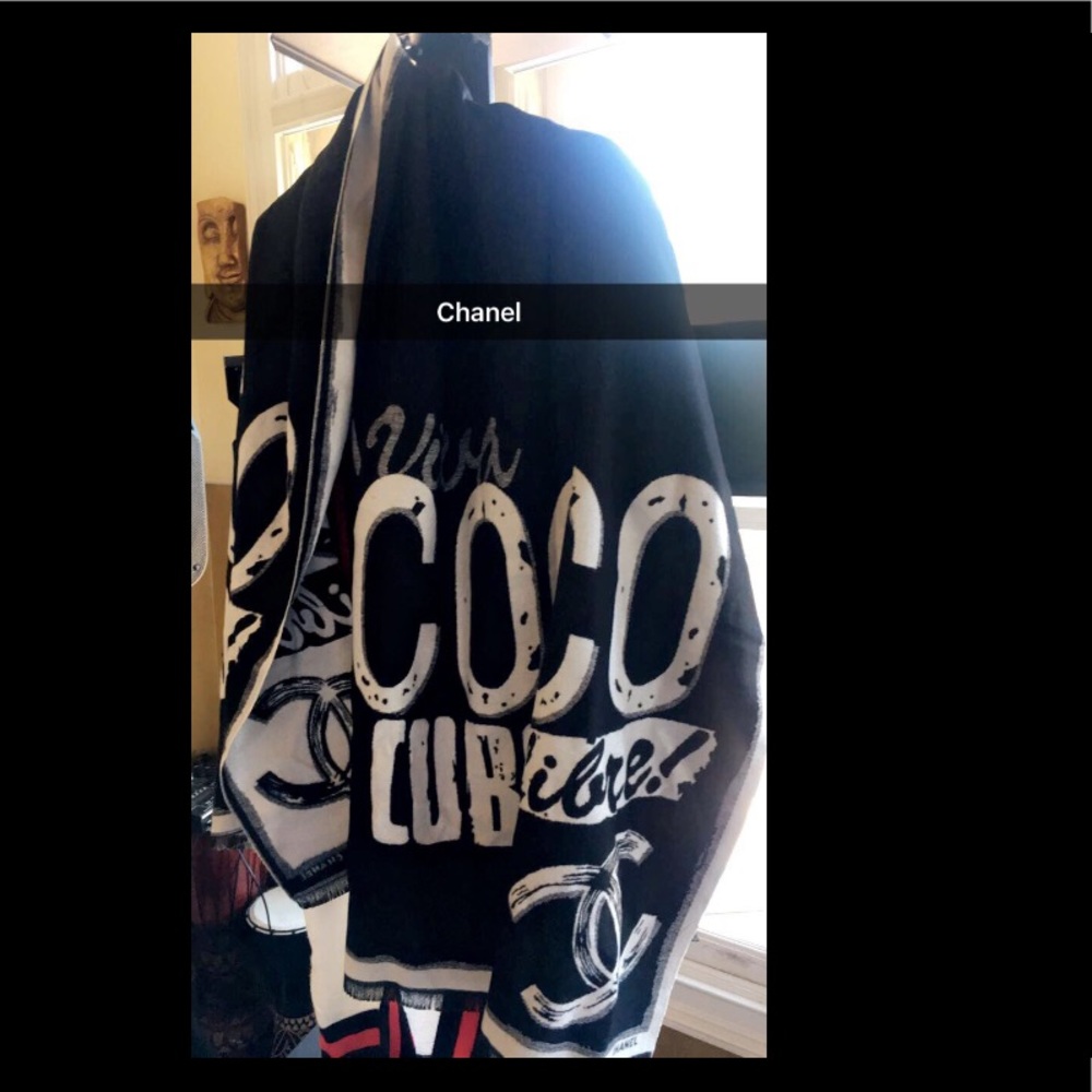 CoCo Chanel Wool Shawl
