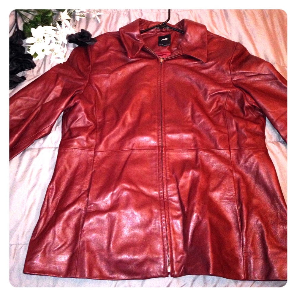 Jlc 100% leather jacket 😍