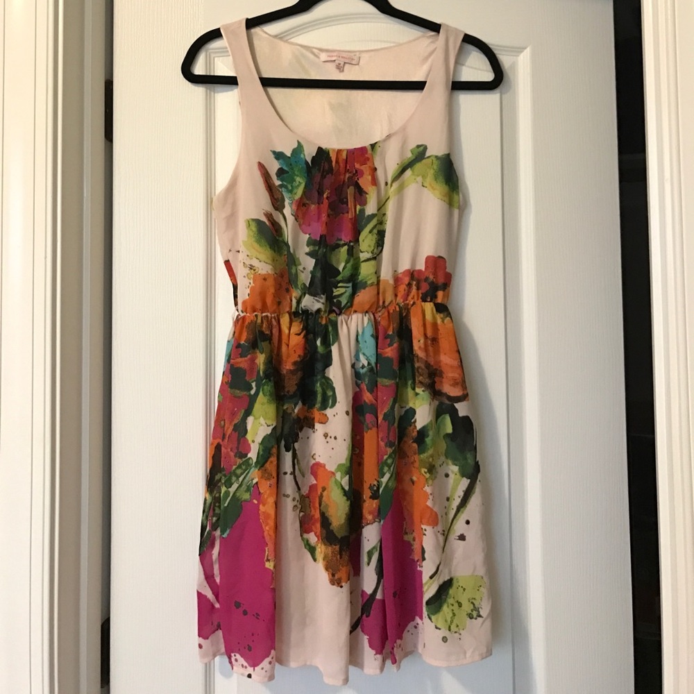Cute floral printed dress