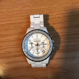 Michael kors white watch
