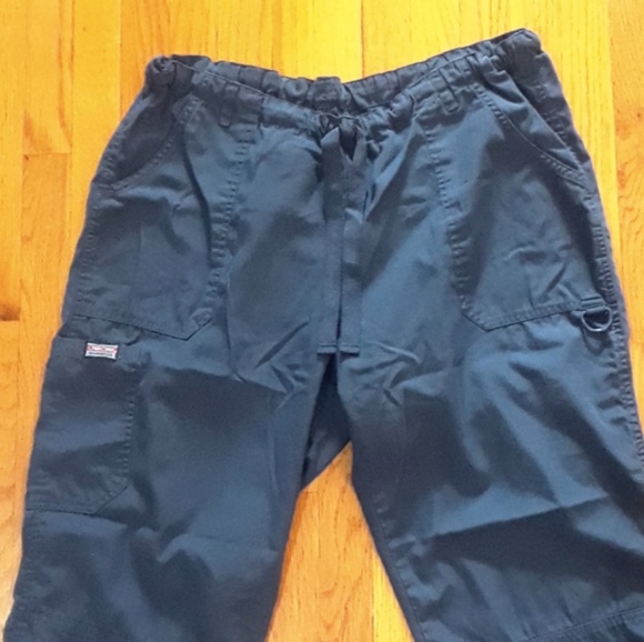 CHEROKEE WORKWEAR navy blue scrub cargo - Picture 2 of 4