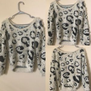 Animal Print Sweater