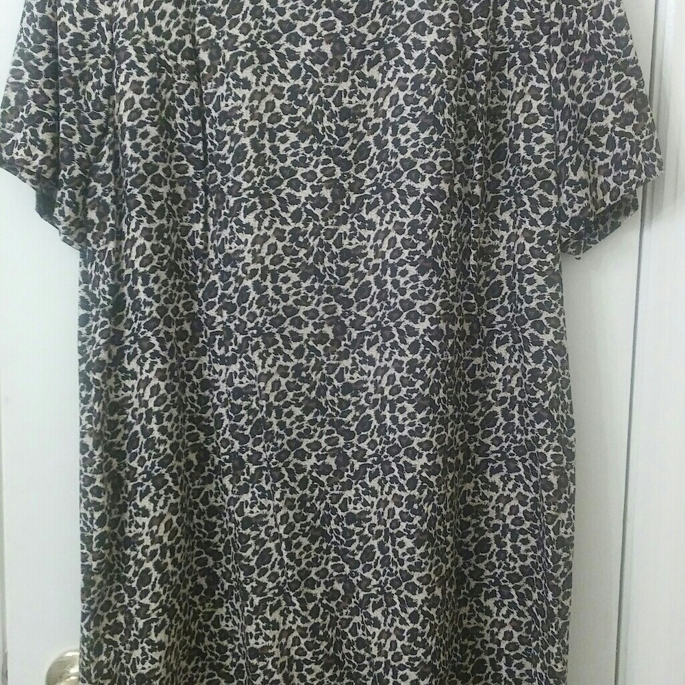 Very Sexy Animal Print Dress