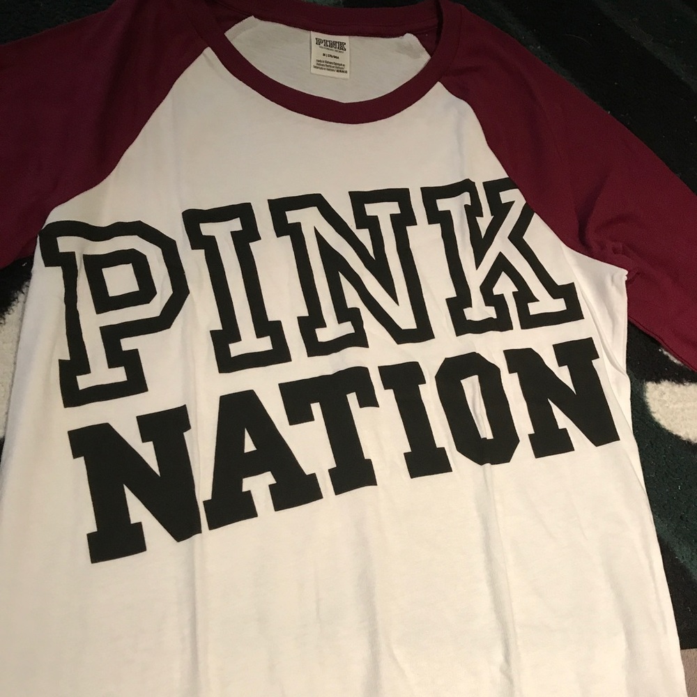 VS Pink Perfect Baseball Tee - NEW