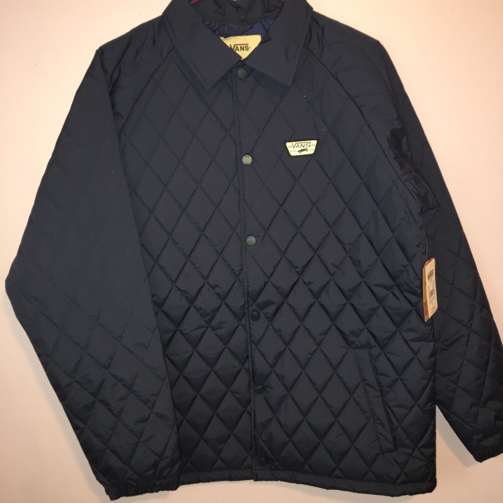 Vans Small Torrey Quilt Blue Jacket