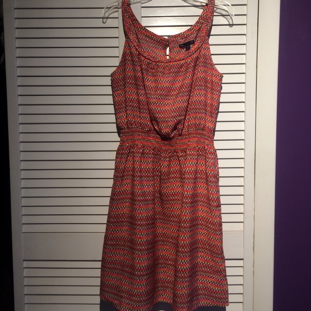 Printed Gap dress, very lightly worn!