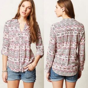 MAEVE button down shirt with roll up sleeves