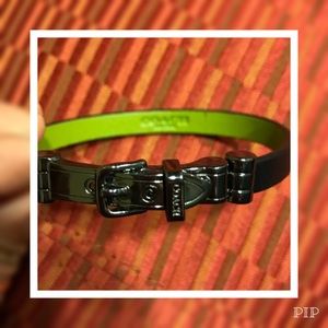 Coach Leather Bracelet