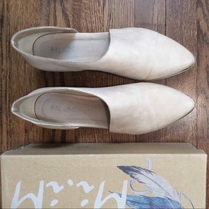 Never worn Freya beige booties