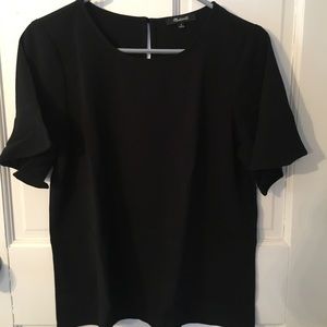 Madewell flare hem top..Item h2874! Holiday 2017!