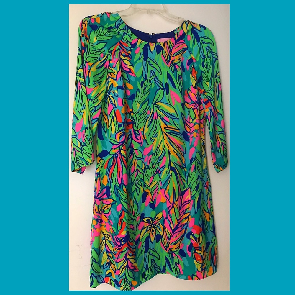 Lilly Pulitzer Carol Shift Dress Hot Spot Print