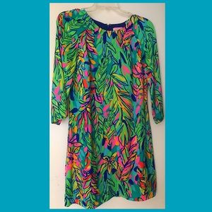 Lilly Pulitzer Carol Shift Dress Hot Spot Print