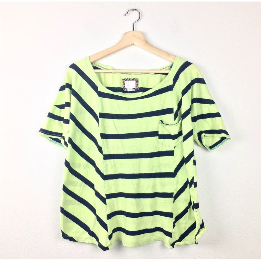 Anthro Postmark Striped Shirt