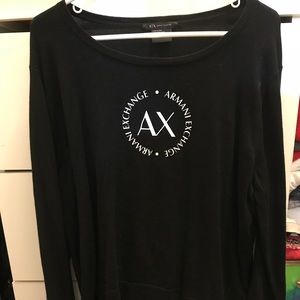 Armani exchange long sleeve sweater
