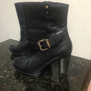 Clark’s Black Booties