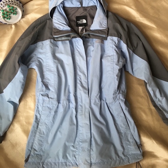 🔴SOLD🔴The North Face Blue & Gray Parka/Jacket - Picture 2 of 5