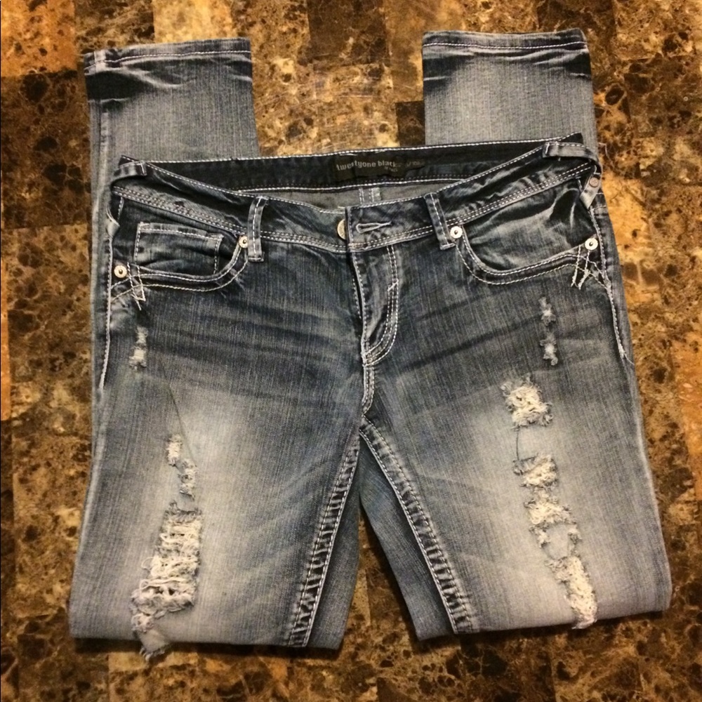 Rue21 Black Skinny Jeans 9/10R