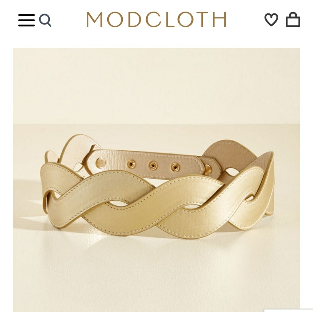 Gold Modcloth Belt