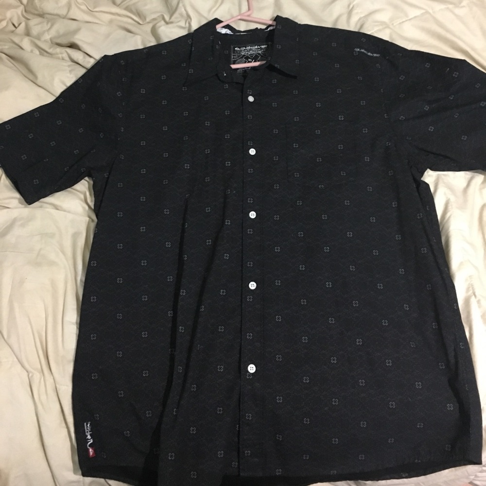 Black Quicksilver polo shirt size XL