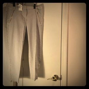 JCrew Seersucker 100% Cotton Pants