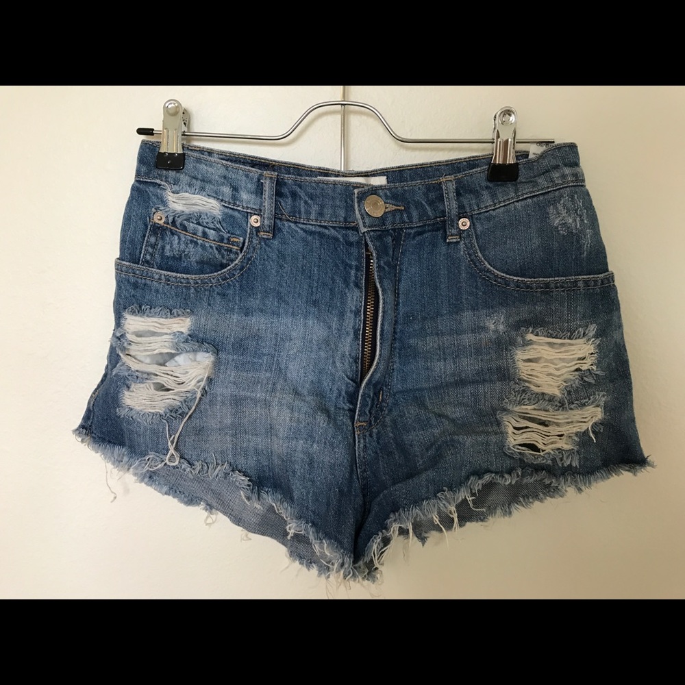 high waisted shorts