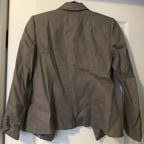 Ann Taylor grey blazer - Picture 2 of 4
