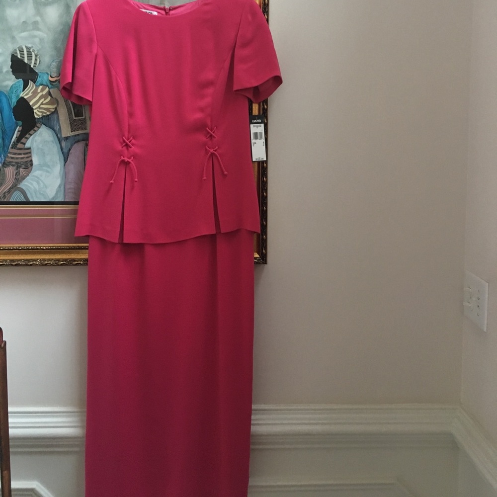 NWT- Kasper Long dress, size 6