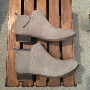 toms deia booties desert taupe