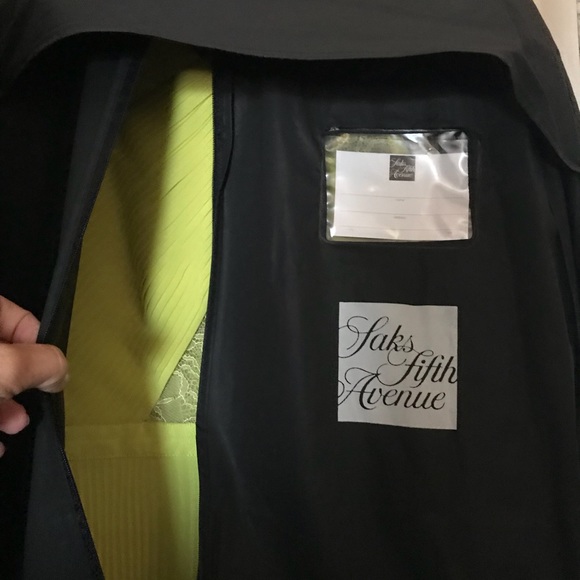 BCBG Max Azria long pleaded dress. - Picture 3 of 5