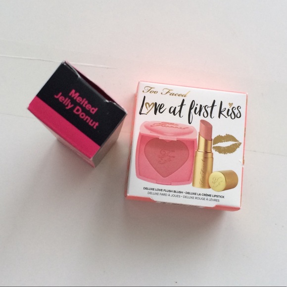 Too Faced Other - NIB Too Faced Love at First Kiss + Melted lipstick