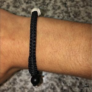 lokai single wrap bracelet black