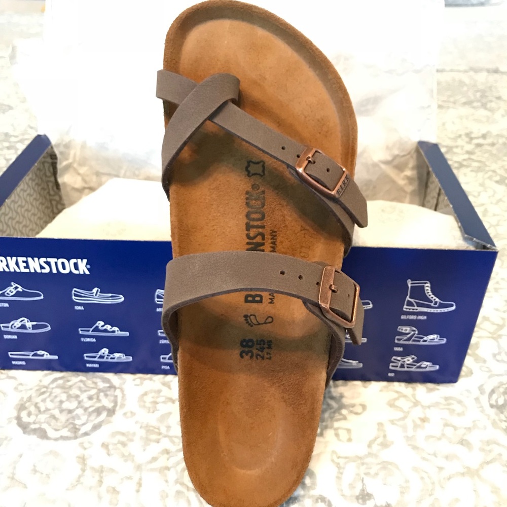 Birkenstock Mayari size 7. Mocha color